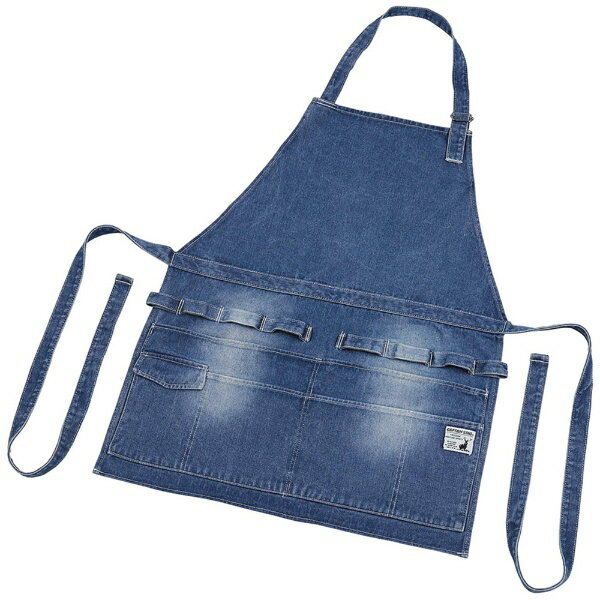 Cookware, Bbq Goods - CAPTAIN STAG｜キャプテンスタッグ フィールド　エプロン　ロング（デニム） UG-3266