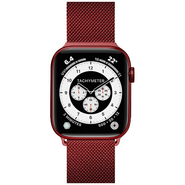 LAUTå饦 Apple Watch 1-8/SE1-3 38/40/41mm BAND STEEL LOOP RED