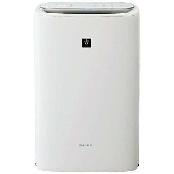 シャープ｜SHARP 加湿空気清浄機 ホワイト系 KI-NS50-W [適用畳数：23畳 /最大適用畳数(加湿)：18畳 /PM2.5対応]のサムネイル