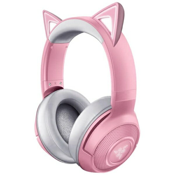 RAZER｜レイザー ゲーミングヘッドセット Kraken BT -Kitty Edition- Quartz RZ04-03520100-R3M1 [ワイヤレス（Bluetooth） /両耳 /ヘッドバンドタイプ]