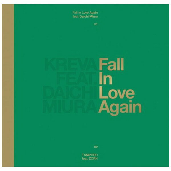 ビクターエンタテインメント｜Victor Entertainment KREVA/ Fall in Love Again feat． 三浦大知 完全生産限定盤A【CD】 【代金引換配送不可】