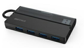 BUFFALObobt@[ BSH4U138U3BK USB-Anu (Mac/Windows11Ή) ubN [oXp[ /4|[g /USB 3.2 Gen1Ή]