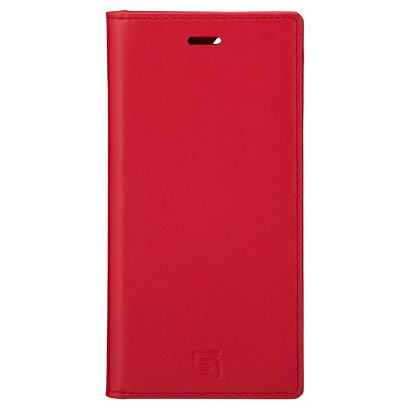 坂本ラヂヲ iPhone 12 mini Italian Genuine Leather Book CBCIG-IP10RED レッド