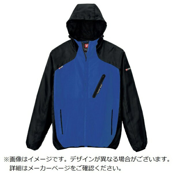 Work Clothes - アイトス｜AITOZ アイトス　パーカーブルゾン（男女兼用）　ロイヤルブルー×ブラック　3L 10302-106-3L