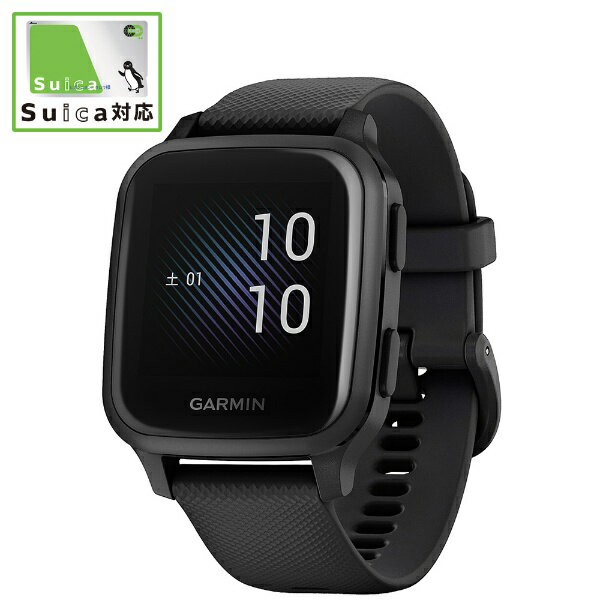 GARMIN｜ガーミン 010-02426-70 Venu Sq Music 【Suica対応】 Black/Slate【point_rb】