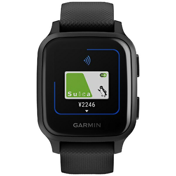 GARMIN｜ガーミン 010-02426-70 Venu Sq Music 【Suica対応】 Black/Slate【point_rb】