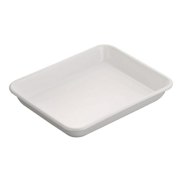 野田琺瑯｜Noda Horo ホーロー角バット ホワイト 18枚取 ＜ABTJ606＞