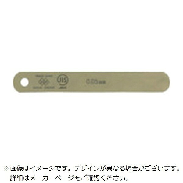 乐天商城 - 永井ゲージ製作所｜NAGAI GAUGE DIA　JIS規格すきまゲージリーフ0．05X100A型 100A0.05