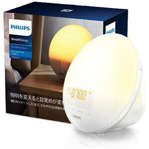 フィリップス｜PHILIPS SmartSleep ウェイクアップ ライト 光目覚まし時計 ホワイト HF3519/15【ribi_rb】