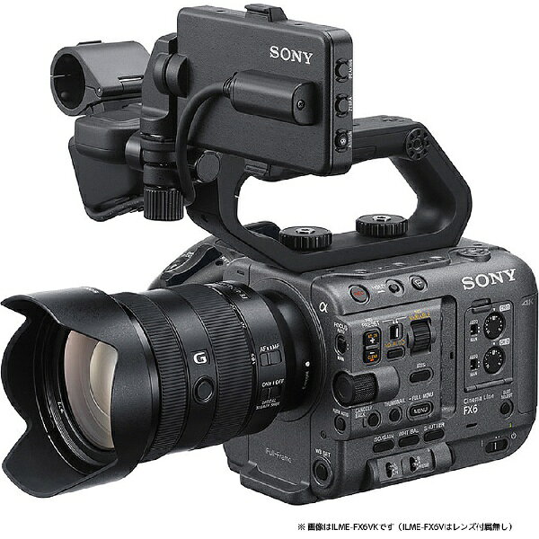SONY｜ソニー Cinema Line カメラ FX6 レンズ付属…