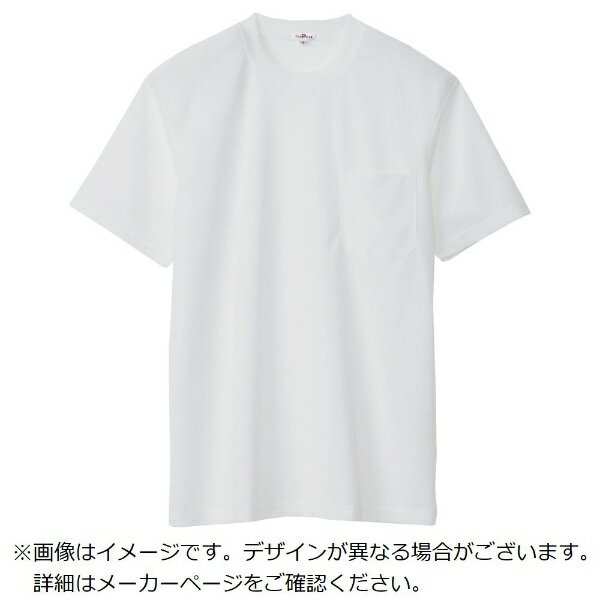 Work Clothes - アイトス｜AITOZ アイトス　吸汗速乾（クールコンフォート）半袖Tシャツ（ポケット付）（男女兼用）　ホワイト　M 10576-001-M