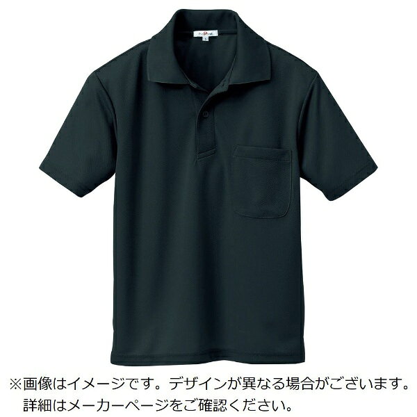 特長■吸汗即乾素材を使用したベーシックアイテムです。仕様■色： ブラック■サイズ： 5L■クールコンフォート（吸汗速乾）材質／仕上げ■素材： ディンプルメッシュ（ポリエステル100％）■ボタン： 糸付ボタン