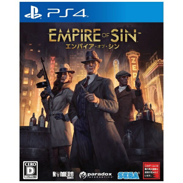 セガ｜SEGA Empire of Sin エンパイア オブ シン【PS4】 【代金引換配送不可】