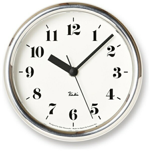 タカタレムノス|Lemnos リキ アルミニウム クロック ホワイト WR06-29