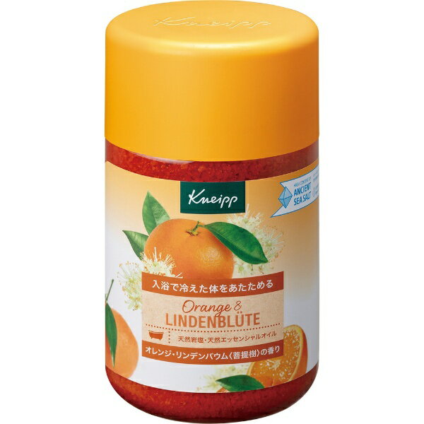 クナイプジャパン｜Kneipp Japan KNEIPP（クナイプ）バスソルト オレンジ リンデンバウムの香り 850g〔入浴剤〕