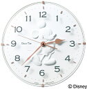 セイコー｜SEIKO 掛け時計 Disney Time（ディズニータイム）ミッキー 白 FW589W