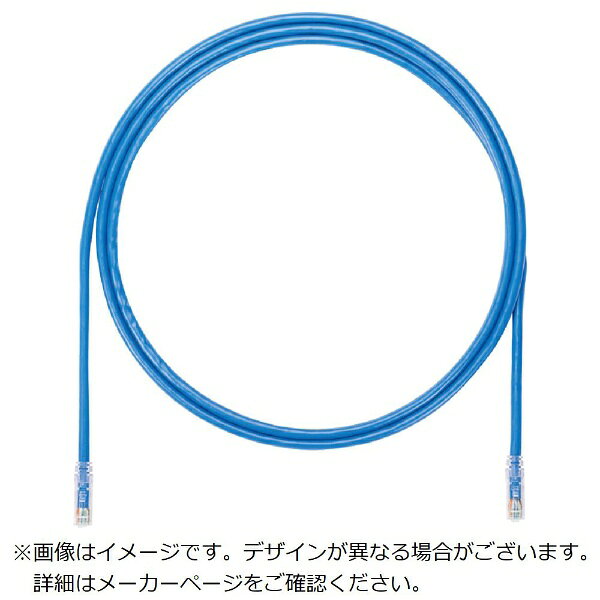 パンドウイット｜PANDUIT パンドウイット　カテゴリ6UTPパッチコード　0．5m　青 U...