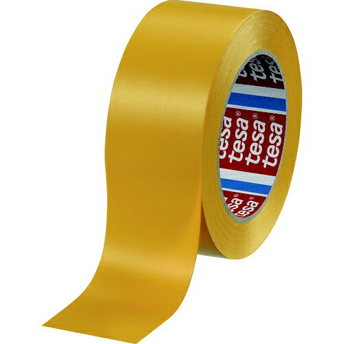 【仕様・規格】 粘着力：1.8N/10mm 引張強度：30N/10mm 色：黄 幅(mm)：50 長さ(m)：33 厚さ(mm)：0.18 テープカット条件：切断にはカッターが必要 粘着力(N/10mm)：1.8 引張強度(N/10mm)：30 粘着力：1.8N/10mm 引張強度：30N/10mm 【材質】 基材：軟質塩化ビニル 粘着剤：アクリル系 【質量・質量単位】 412g