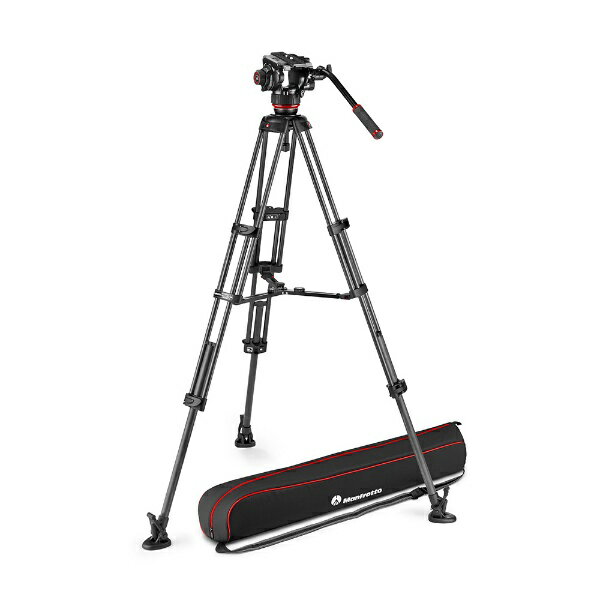 マンフロット｜Manfrotto 504Xビデオ雲台+カーボンツイン三脚MS MVK504XTWINMC