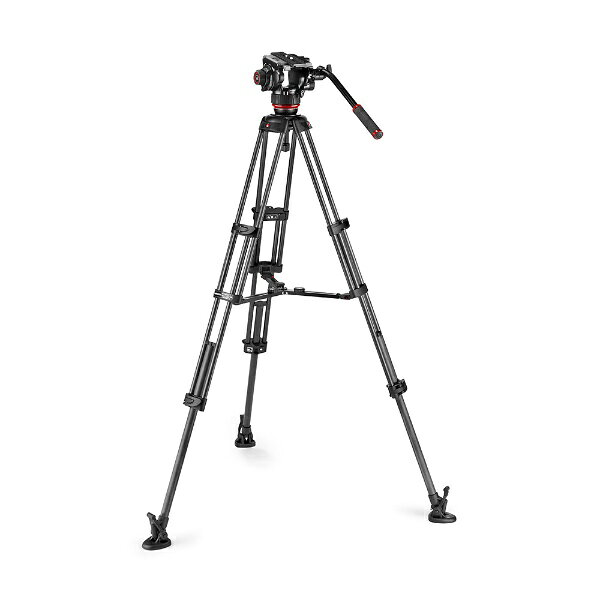 Manfrotto｜マンフロット 504Xビデオ雲台+カーボンツイン三脚MS MVK504XTWINMC