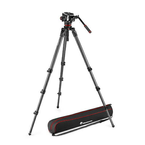 マンフロット｜Manfrotto 504Xビデオ雲台+536カーボン三脚 MVK504XCTALL