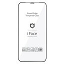 HAMEE｜ハミィ iPhone 12/12 Pro専用 iFace Round Edge Tempered Glass Screen Protector ラウンドエッジ強化ガラス 画面保護シート 41-890295 ブラック