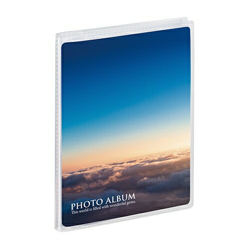 セキセイ|SEKISEI ミニポケ ポケットアルバム Lサイズ タテ 20枚収容 高透明 KP-7002-90