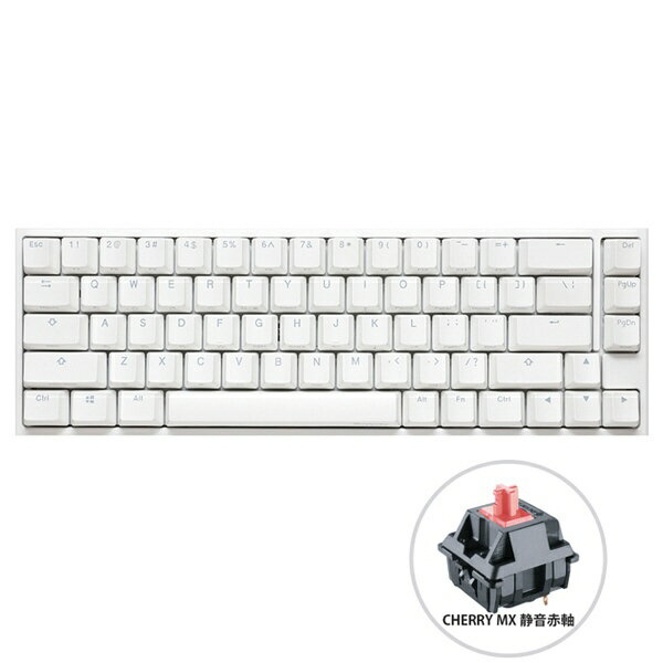 楽天市場】ducky ダッキー ゲーミングキーボード静音赤軸の通販