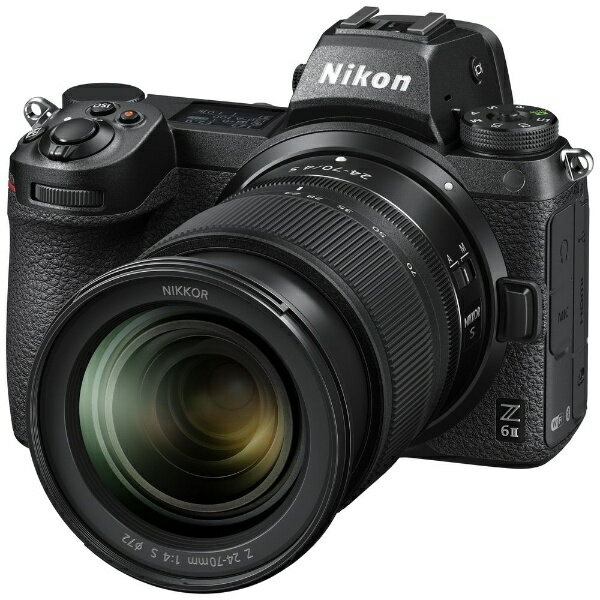 ニコン｜Nikon Nikon Z 6II ミラーレス一眼カメラ 24-70 レンズキット ブラック Z62LK2470 