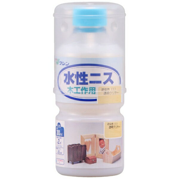 Washin Paint｜和信ペイント 水性ニス 透明クリヤー 300ml