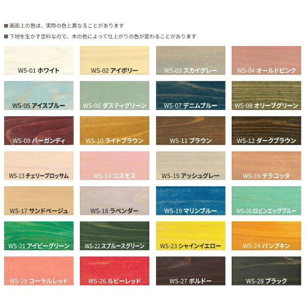 楽天ビック(ビックカメラ×楽天)のWashin Paint｜和信ペイント Wood Atelier ウッドステイン WS-24 パンプキン 90ml｜アングル2
