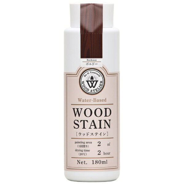 Washin Paint｜和信ペイント Wood Atelier ウッドステイン WS-27 ボルドー 180ml