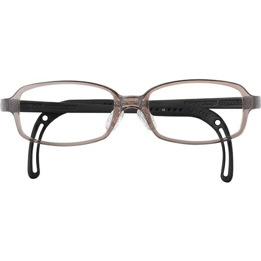 トマトグラッシーズ｜TOMATO GLASSES 【子供用】ジュニアA 8歳~ メガネフレーム TJAC5 47mm（ブラウン/ブラック）