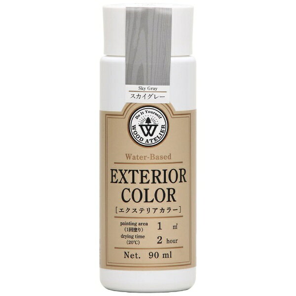 Washin Paint｜和信ペイント Wood Atelier エクステリアカラー EC-03 スカイグレー...