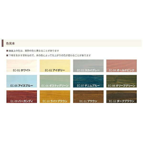 Washin Paint｜和信ペイント Wood Atelier エクステリアカラー EC-03 スカイグレー...