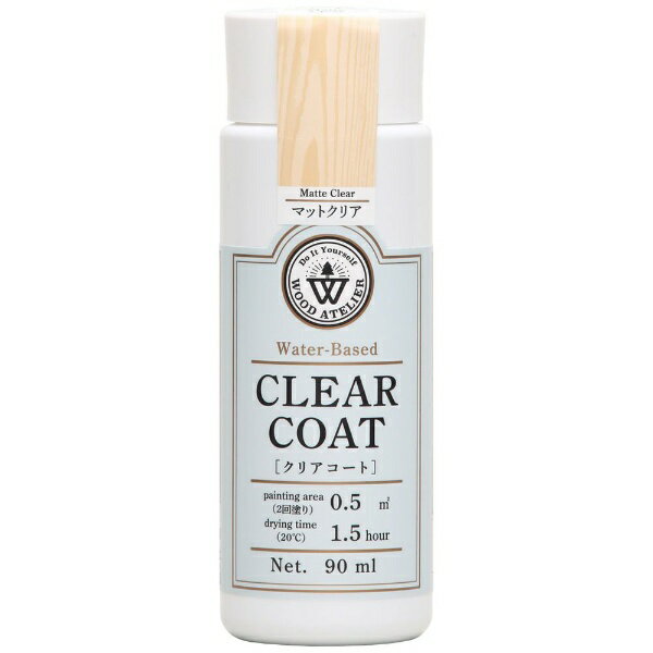 Washin Paint|和信ペイント Wood Atelier クリアコート CC-13 マットクリア 90ml