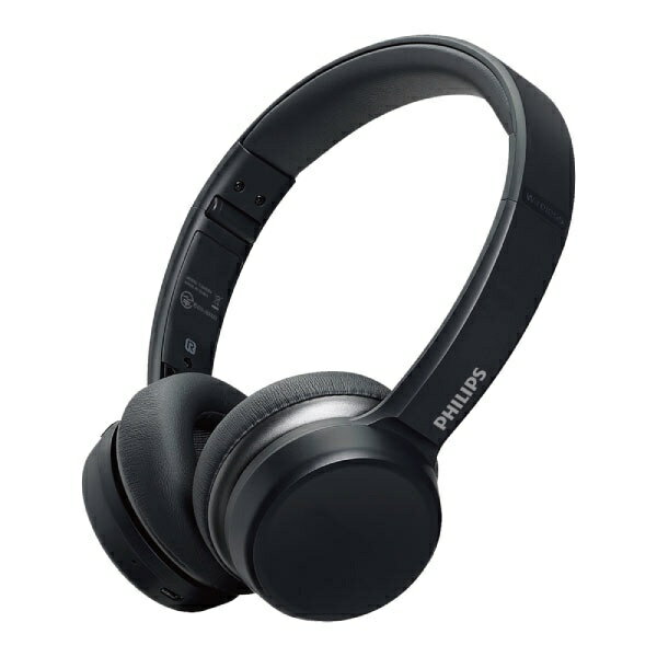 フィリップス　イヤホン フィリップス｜PHILIPS ブルートゥースヘッドホン ブラック TAH5255BK [Bluetooth対応]【rb_audio_cpn】