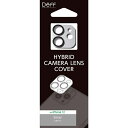 DEFF|ディーフ アルミ&ガラスの堅牢仕様 HYBRID CAMERA LENS COVER for iPhone 12 【カメラレンズカバー】 DG-IP2...