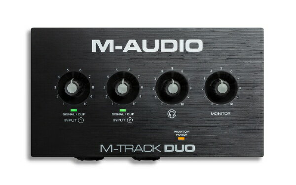 M-AUDIO｜エムオーディオ USBオーディオインターフェース M-Track Duo