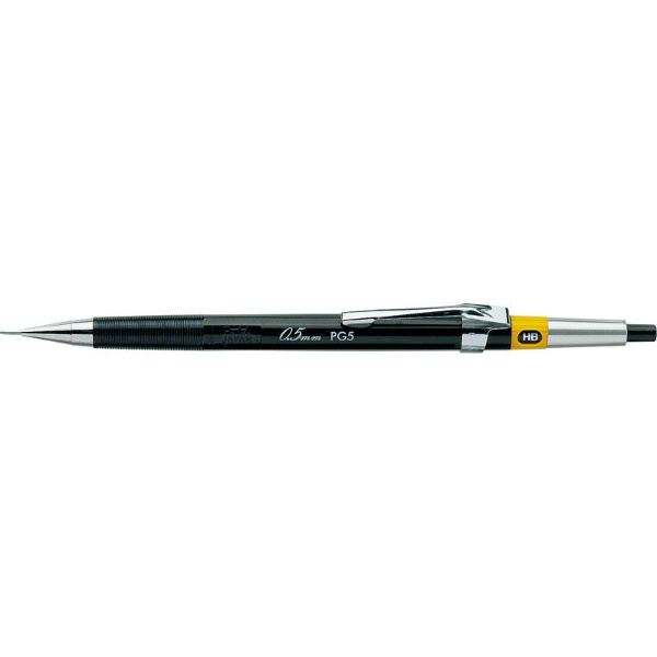ぺんてる｜Pentel シャープペンシル(シャーペン) グラフペンシル 黒 PG5-AD [0.5mm]