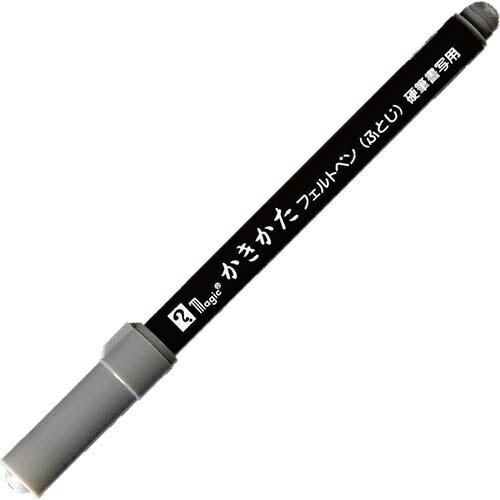 乐天商城 - 寺西｜Teranishi Chemical Industry magic(マジック) かきかたフェルトペン 太字 黒 MKF-L