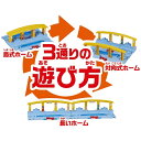 タカラトミー｜TAKARA TOMY プラレール J-11 つなげよう！くみかえプラレール駅 2