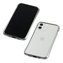 DEFF｜ディーフ 【iPhone用アルミバンパー】CLEAVE Aluminum Bumper for iPhone 12 mini DCB-IPCL20SASV シルバー