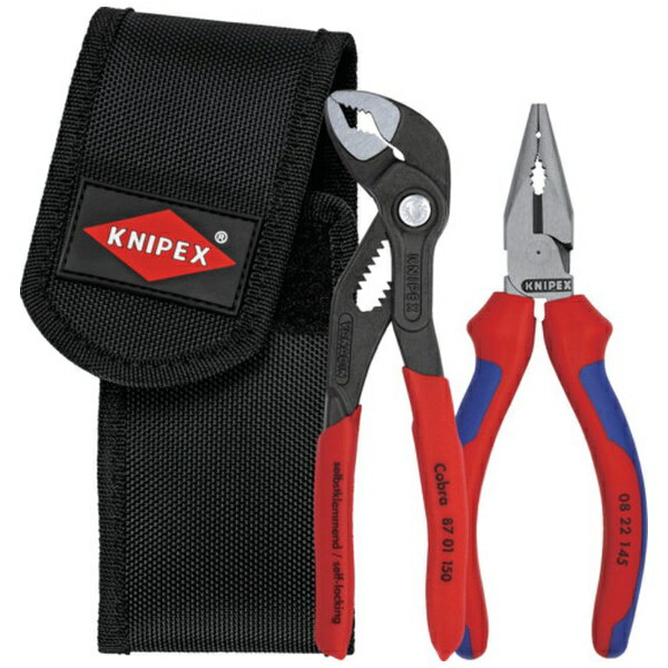 KNIPEX社｜クニペックス KNIPEX　ミニコブラ＋ニードルノーズペンチセット 002072V06