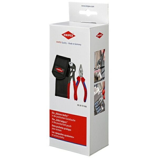 KNIPEX社｜クニペックス KNIPEX　ミニコブラ＋ニードルノーズペンチセット 002072V06