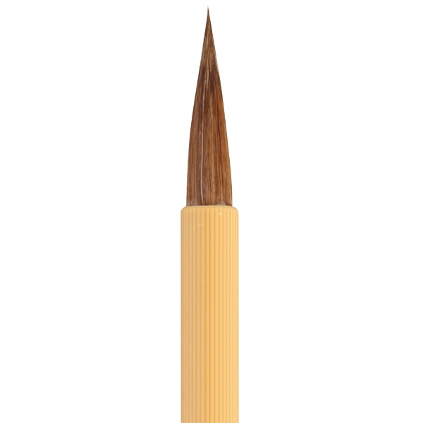 呉竹｜Kuretake 細筆らくし7号茶毛パック JA333-7S 2