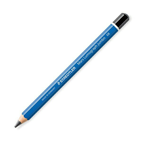 ステッドラー｜STAEDTLER マルス ルモグラフ ジャンボ高級鉛筆 100J-6B 6B /1本