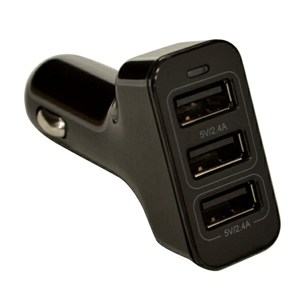 ラスタバナナ｜RastaBanana DC充電器 USB A×3ポート 4.8A ブラック RDC3A4A01BK