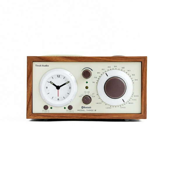 Tivoli Audio｜チボリオーディオ ブルートゥーススピーカー Model Three BT Classic Walnut/Beige M3BT2-1773-JP【rb_audio_cpn】