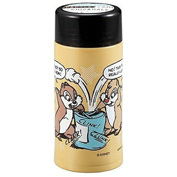 キャプテンスタッグ CAPTAIN STAG ディズニー 軽量スリムパーソナルボトル 200ml チップ&デール/コミック MA-2285